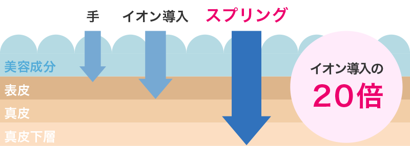 スプリングの導入イメージ